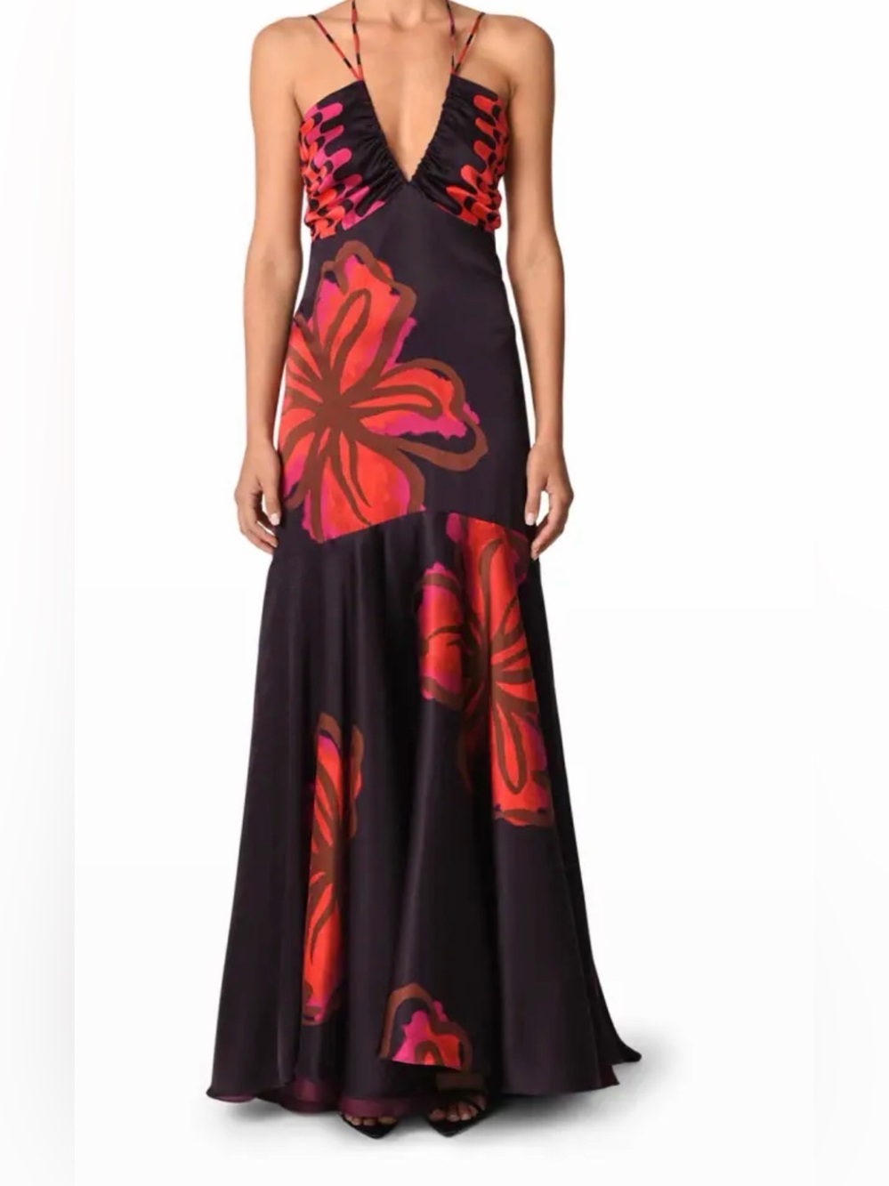 Silvia Tcherassi
Cedrina Floral V-Neck Dress